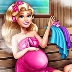 Cute Mommies Pregnant Sauna